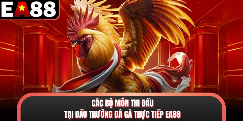 Các bộ môn thi đấu tại đấu trường đá gà trực tiếp EA88